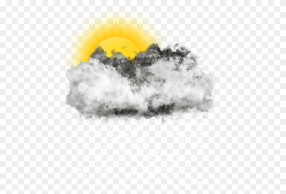 Transparent Watercolor Sun Snow, Smoke, Outdoors Png