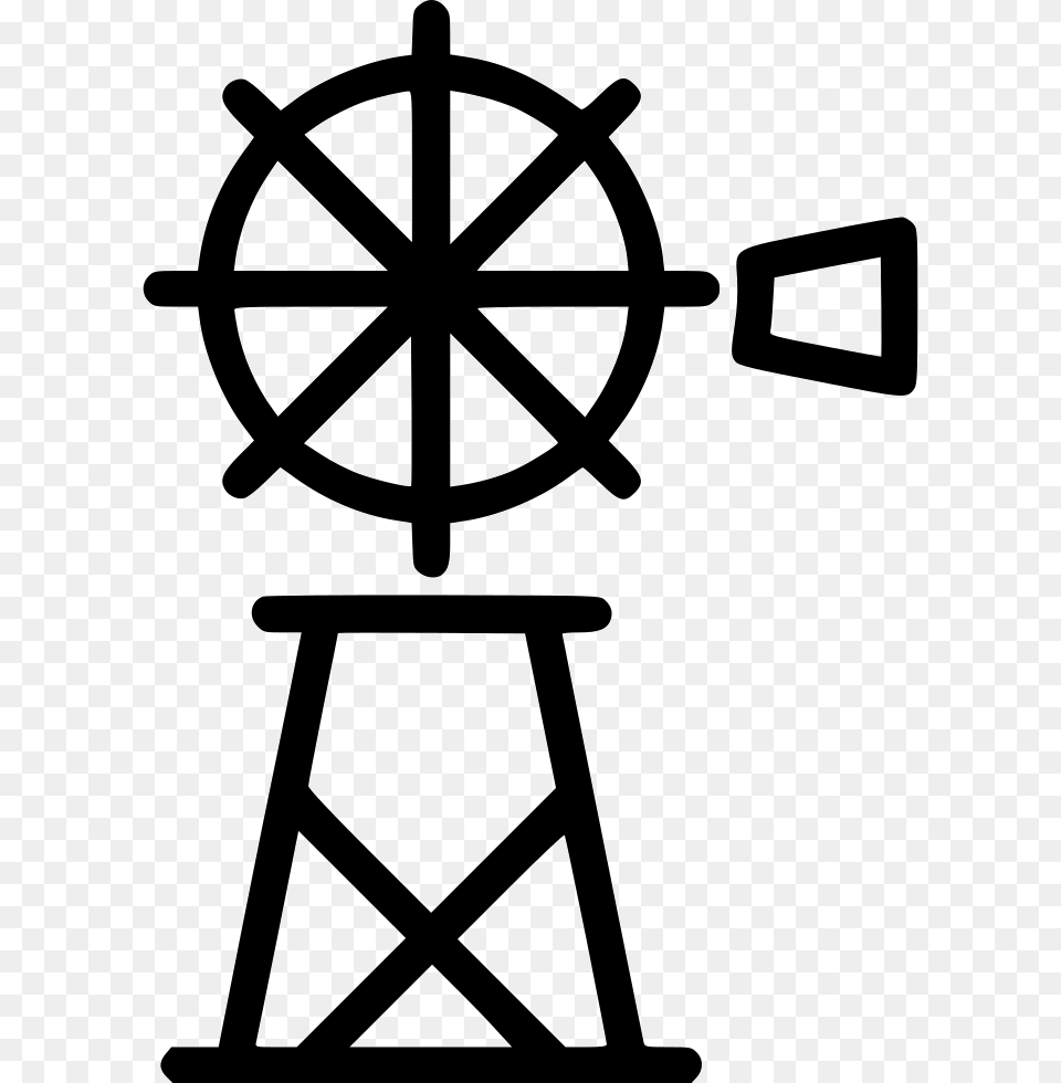 Transparent Watermill Clipart Steering Wheel Ship Icon, Machine, Symbol Free Png