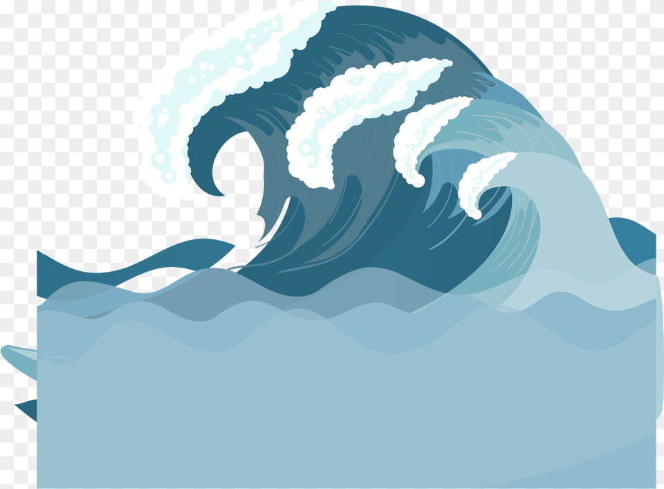 Transparent Wave Clipart Transparent Wave Clipart, Water, Ice, Nature, Outdoors Free Png Download