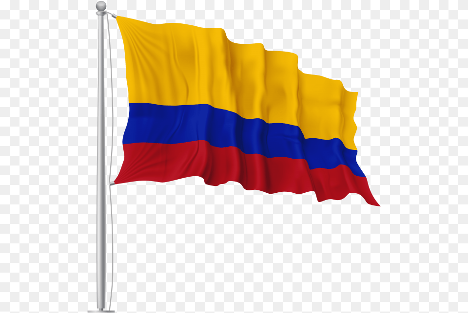 Waving Us Flag Indian Flag Waving, Colombia Flag, Person Free Transparent Png