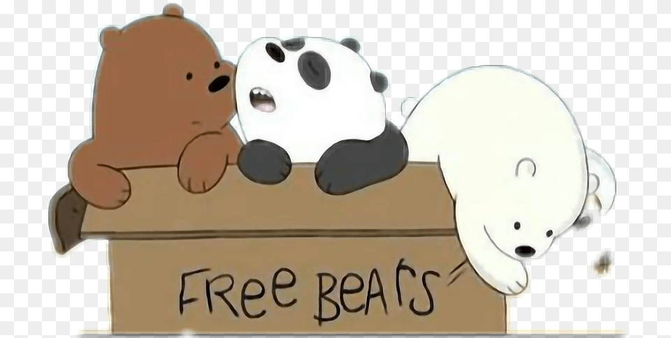 Transparent We Bare Bears Free Png Download