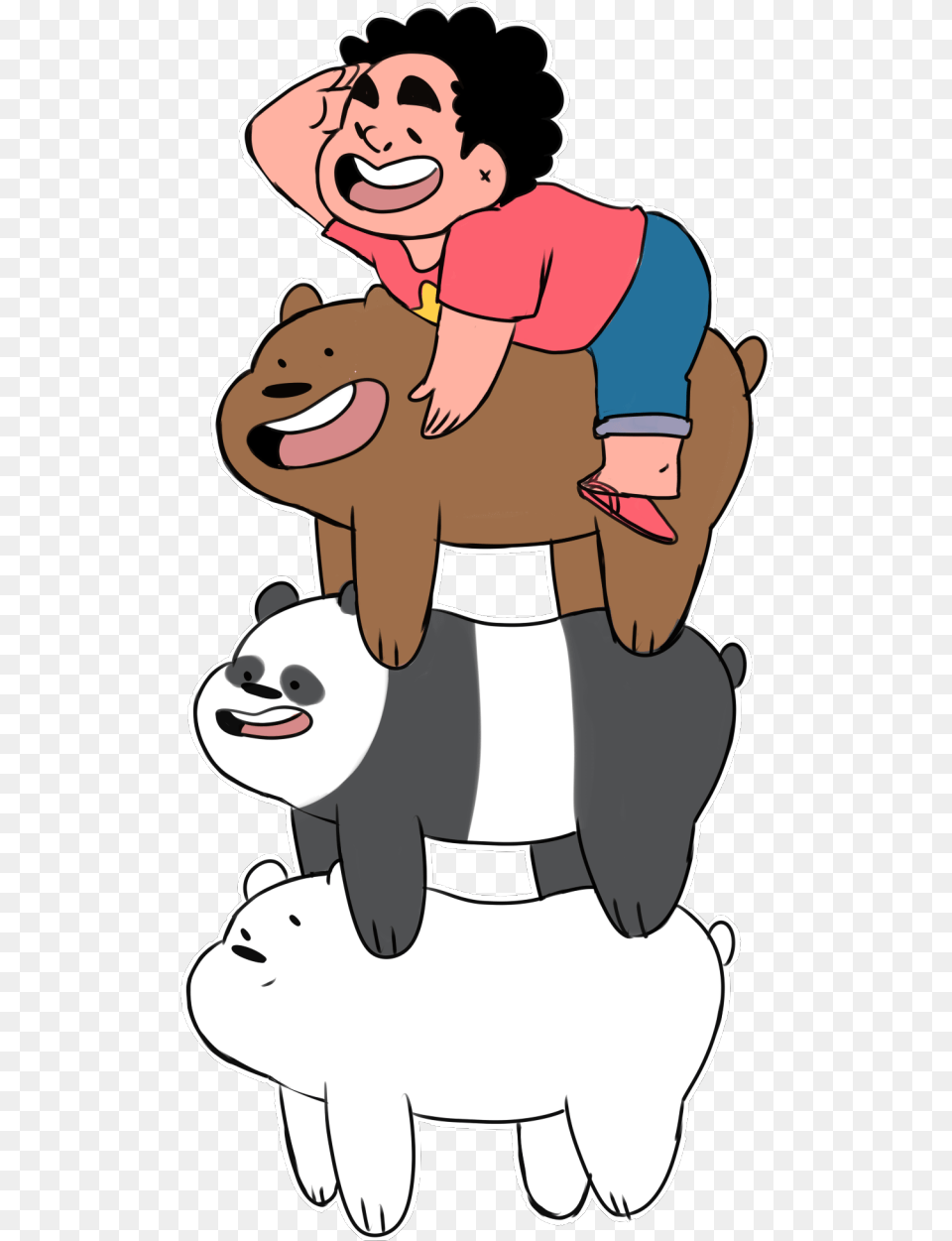 We Bare Bears Cartoon, Face, Head, Person, Indoors Free Transparent Png