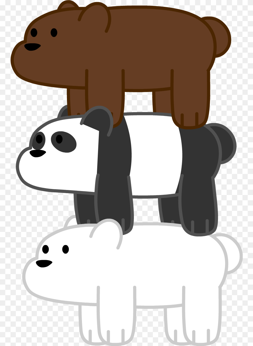 We Bare Bears Five Nights At Bear Bears Freddy, Animal, Wildlife, Mammal, Bulldozer Free Transparent Png