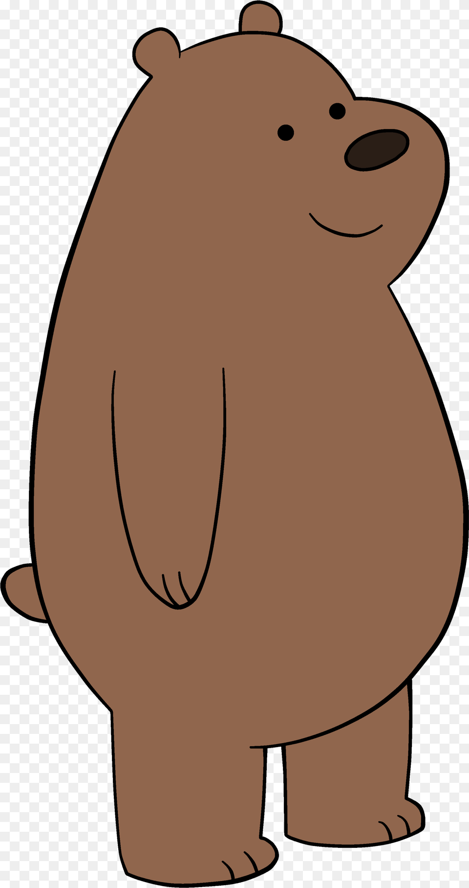 Transparent We Bare Bears Grizzly Bear We Bare Bear, Animal, Wildlife, Mammal Png