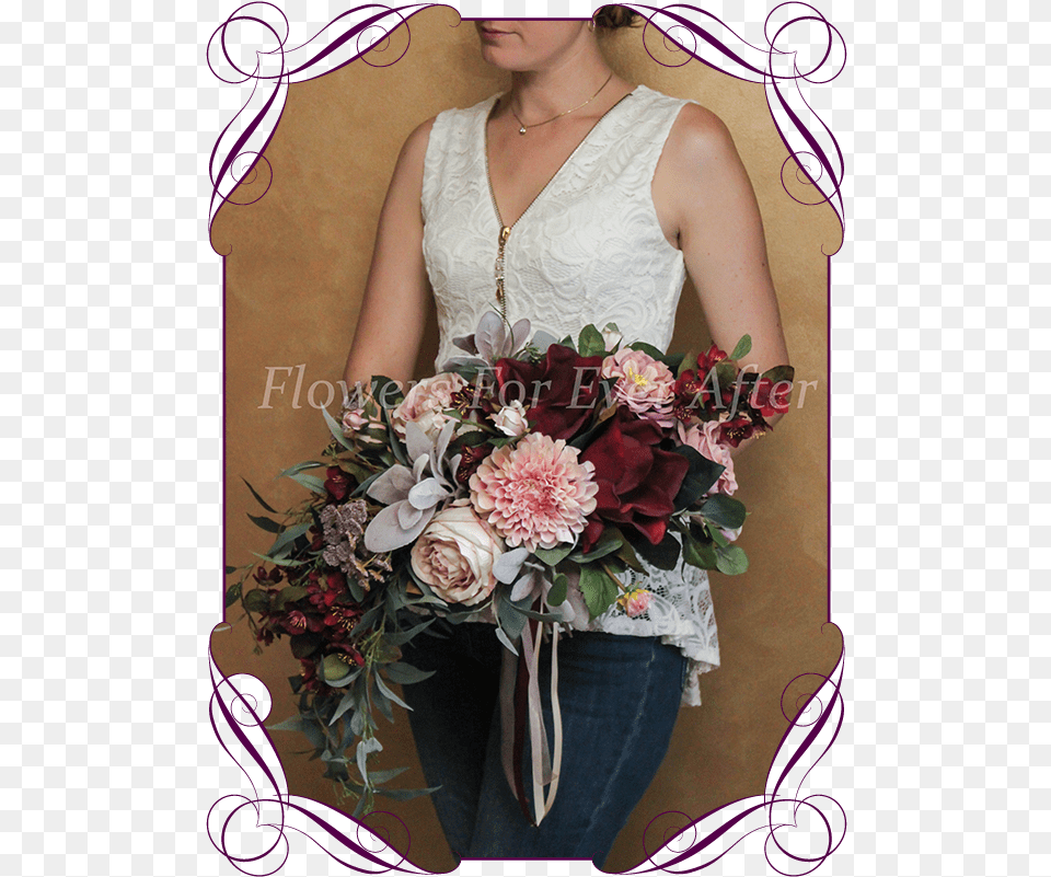 Wedding Flowers Burgundy And Navy Bridal Bouquet, Graphics, Flower Arrangement, Flower, Floral Design Free Transparent Png