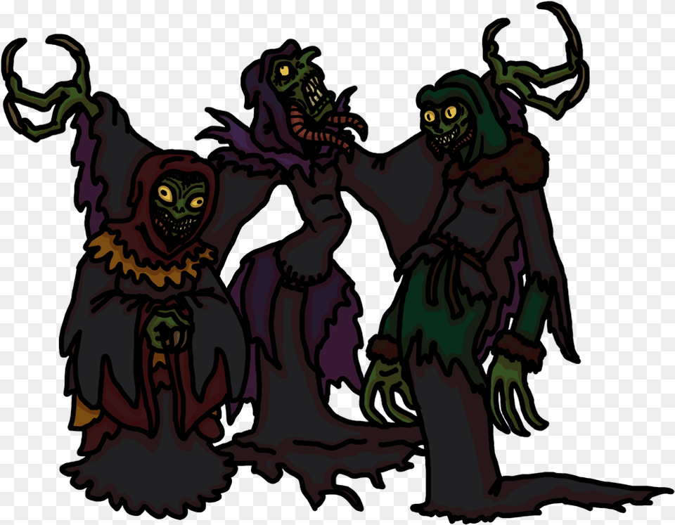 Transparent Weird Weird Sisters, Person, Art, Clothing, Costume Png Image