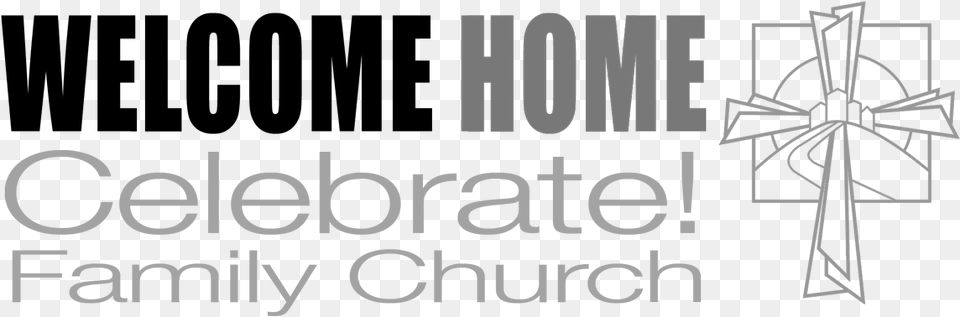 Transparent Welcome Home Monochrome, Cross, Symbol, Outdoors, Text Png