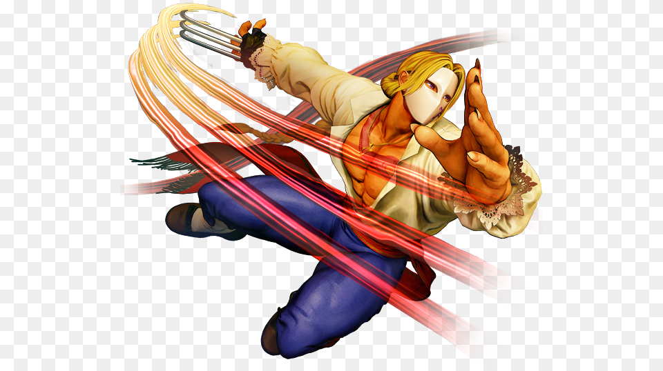 Transparent Wesker Street Fighter Characters Vega, Book, Comics, Publication, Person Png Image