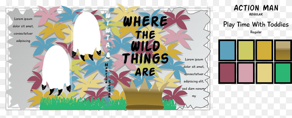 Where The Wild Things Are Graphic Design, Book, Publication, Comics, Art Free Transparent Png