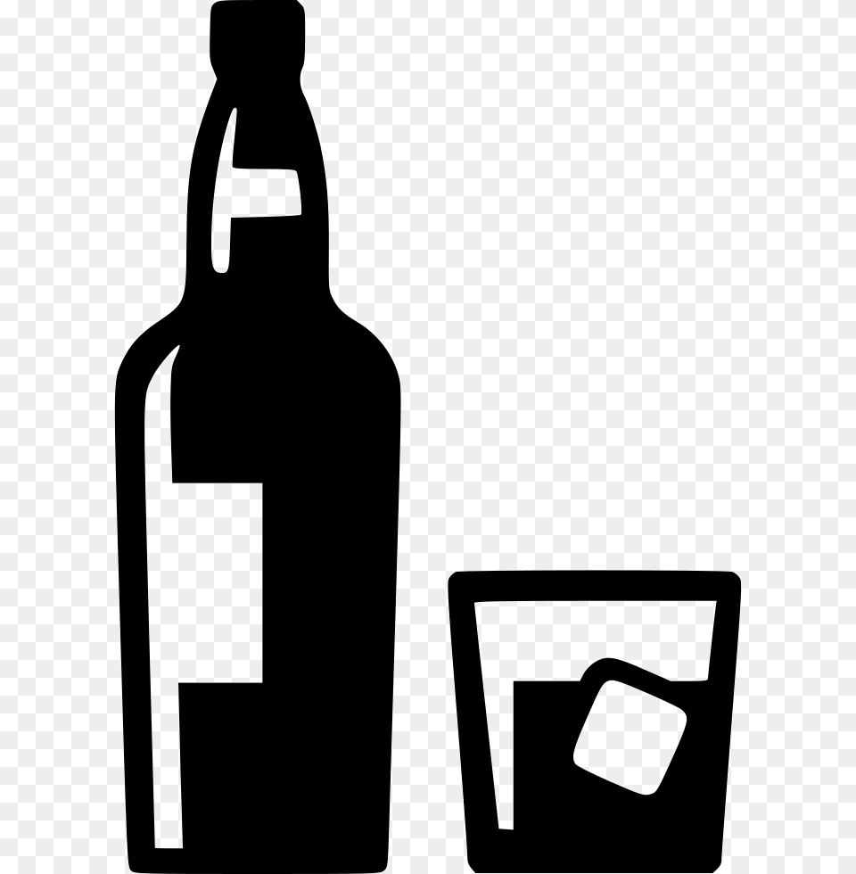 Transparent Whiskey Glass Whiskey Bottle Icon, Alcohol, Beverage, Liquor, Wine Free Png