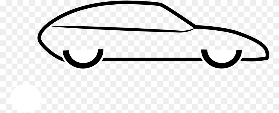 Transparent White Car Icon Simple Car Sketch, Astronomy, Moon, Nature, Night Free Png