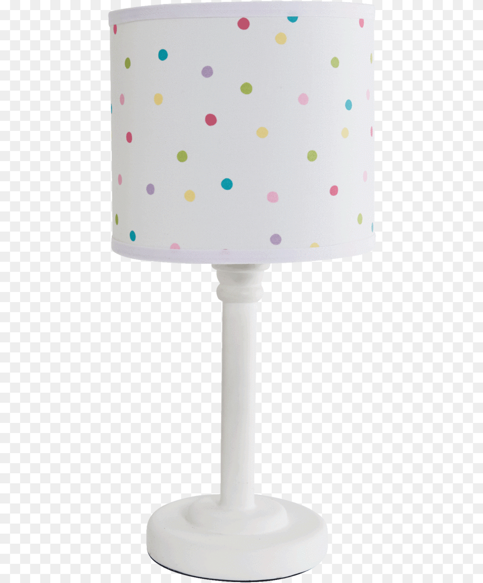 Transparent White Confetti Lampshade, Lamp, Table Lamp, Smoke Pipe Free Png