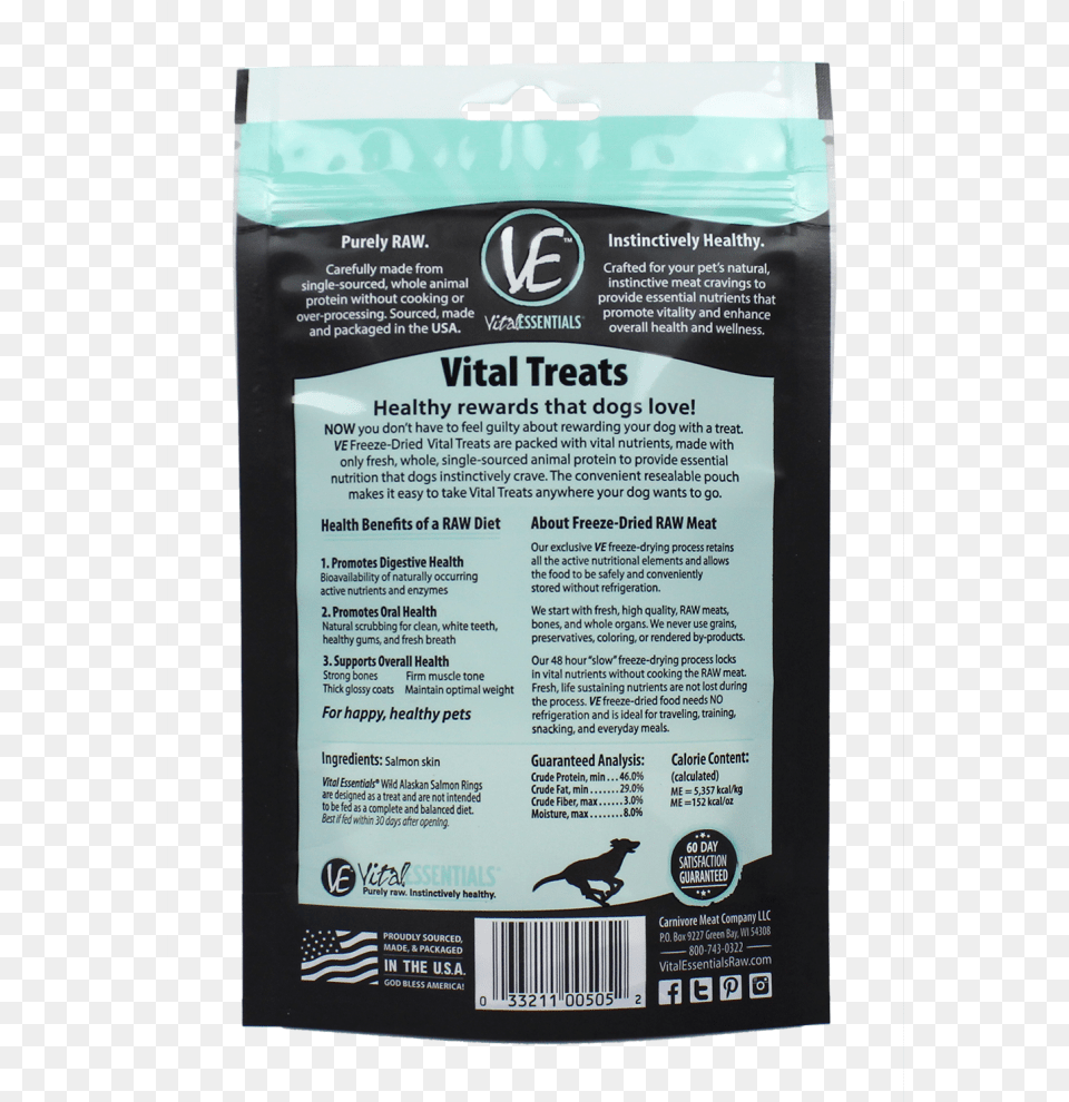 Transparent White Dog Bone Vital Essentials Freeze Dried Treats, Advertisement, Poster Png