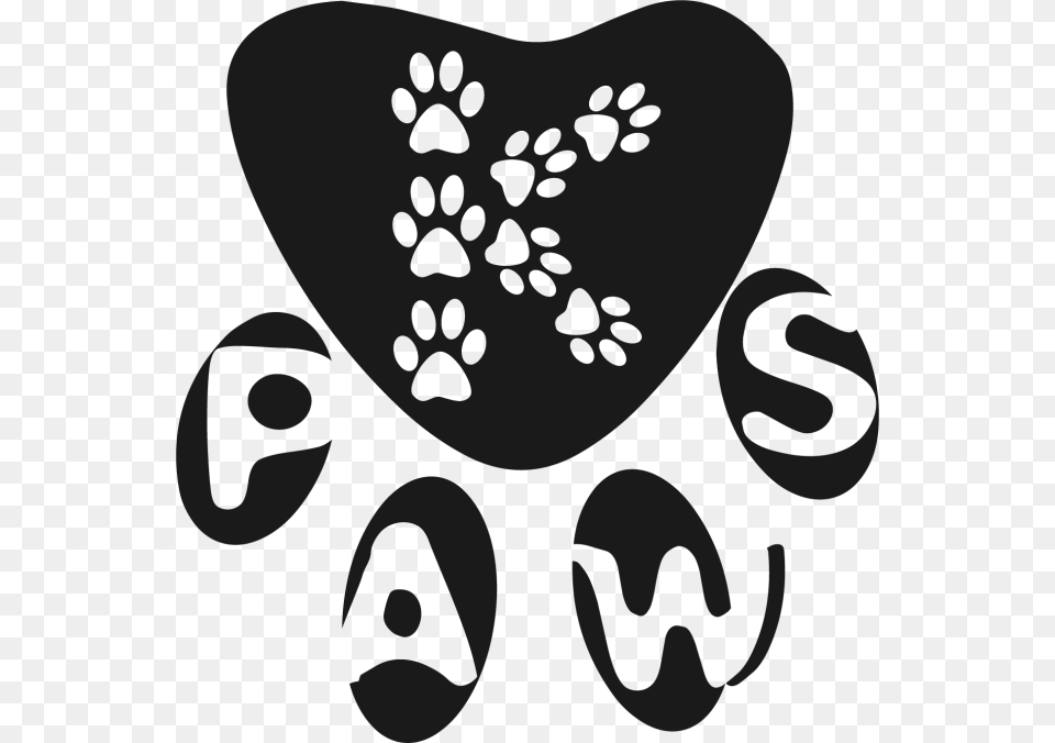 Transparent White Dog Paw, Stencil, Animal, Bear, Mammal Png Image