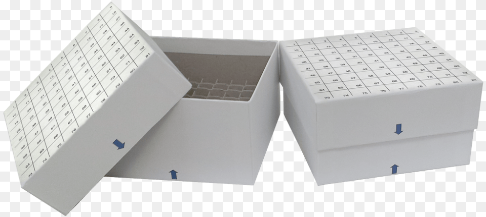 Transparent White Grid Carton, Box, Furniture, Drawer, Cardboard Free Png Download