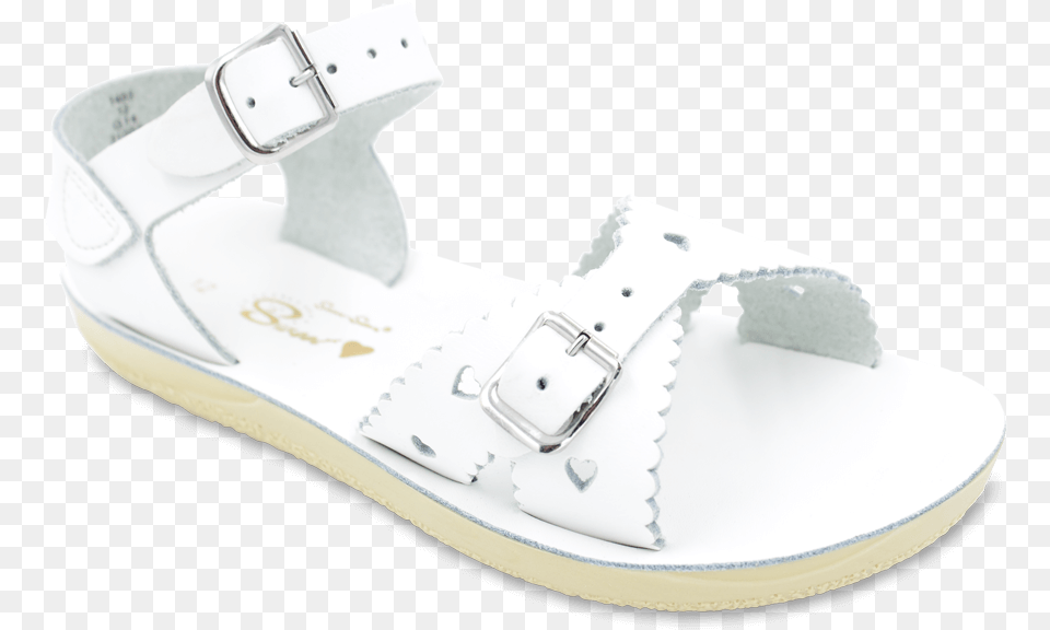 Transparent White Kid Sandal, Clothing, Footwear Png Image