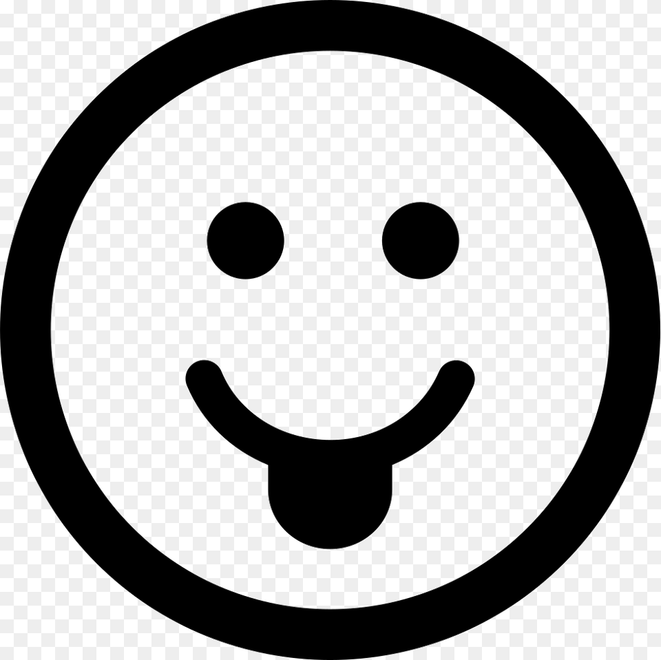 Transparent White Smiley Face Info Icon, Stencil, Symbol Free Png