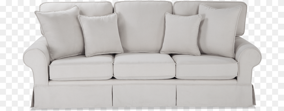 Transparent White Sofa Image Couch Transparent, Cushion, Furniture, Home Decor, Pillow Png