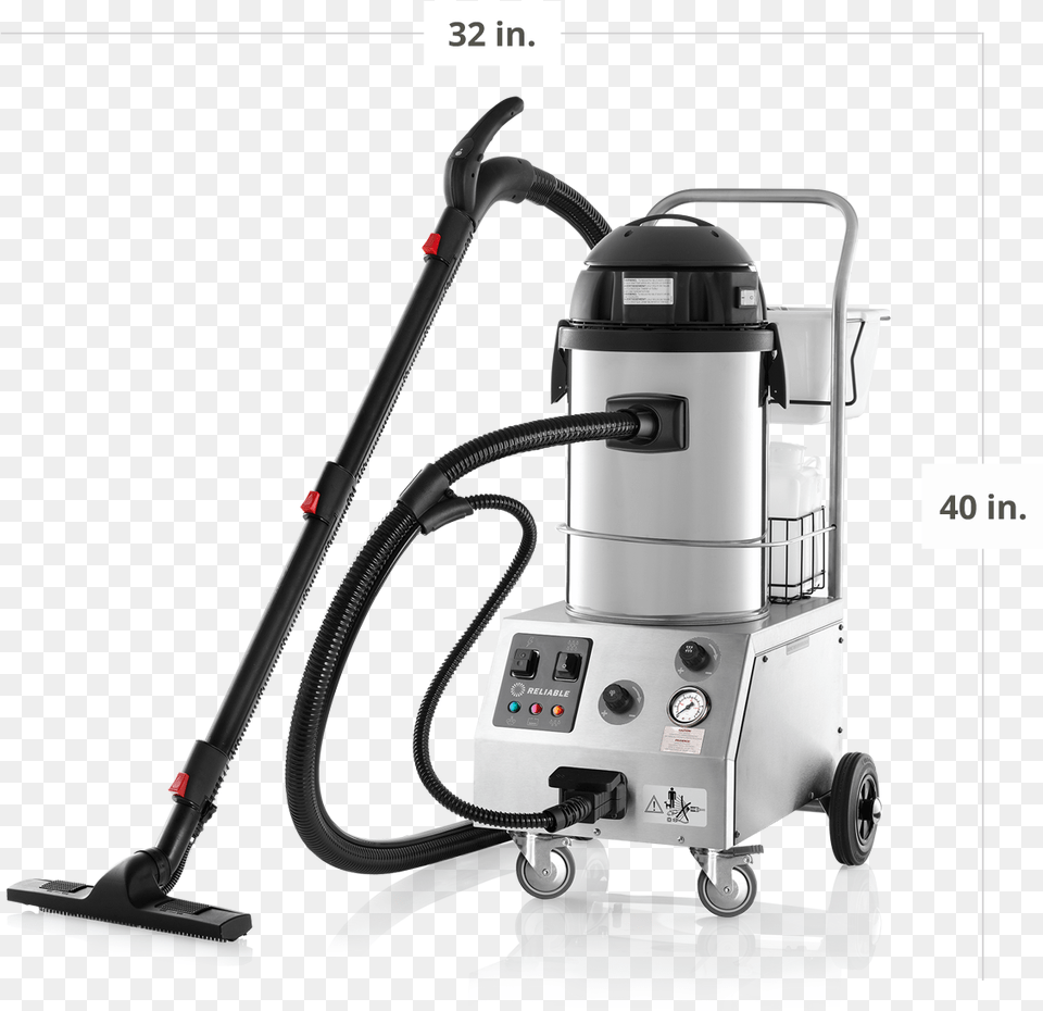 White Steam Professional Vapor Steam Cleaners, Appliance, Device, Electrical Device, Machine Free Transparent Png