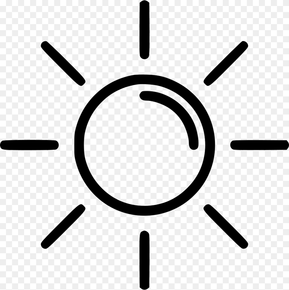 White Sun Black Half Sun Free Transparent Png