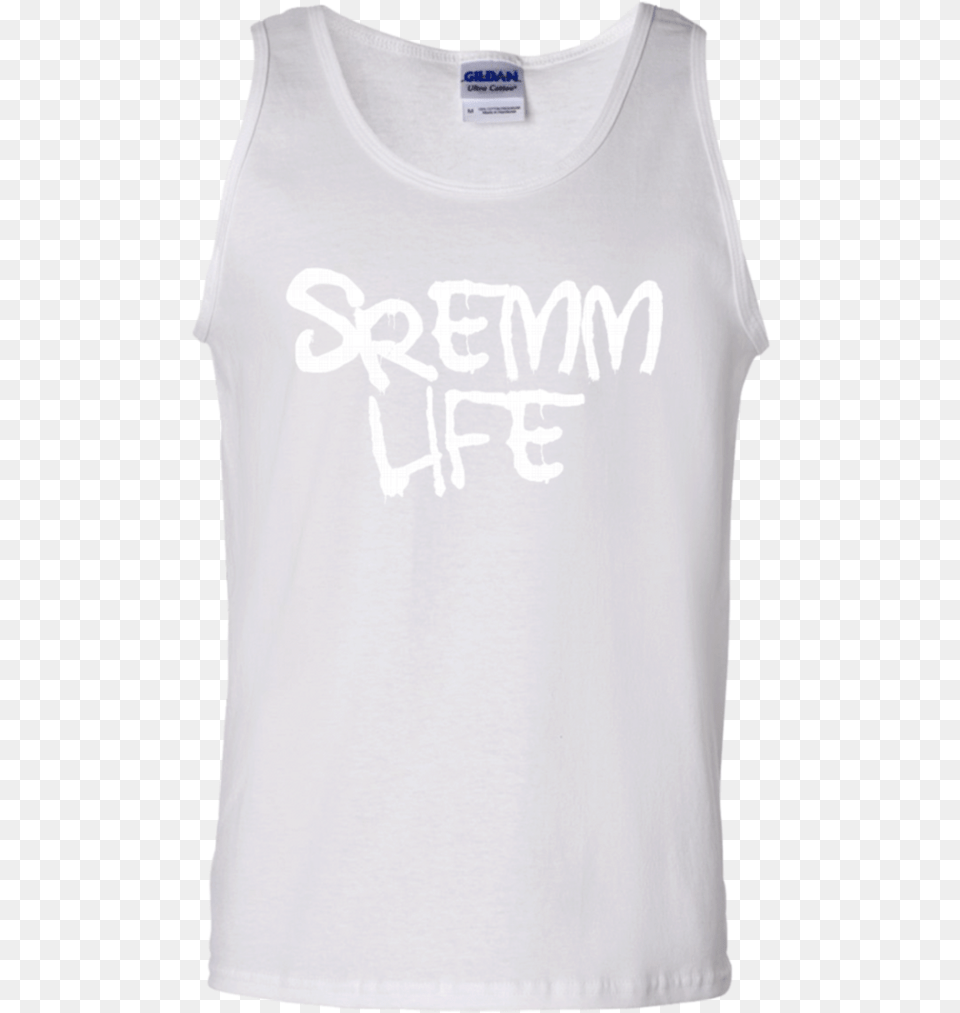 Transparent White Tank Top Sremmlife, Clothing, T-shirt, Shirt, Tank Top Free Png Download