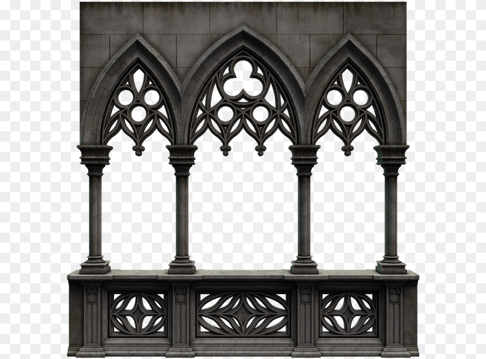 Transparent White Window Frame Varanda Por Do Sol, Arch, Architecture, Building, Gothic Arch Free Png