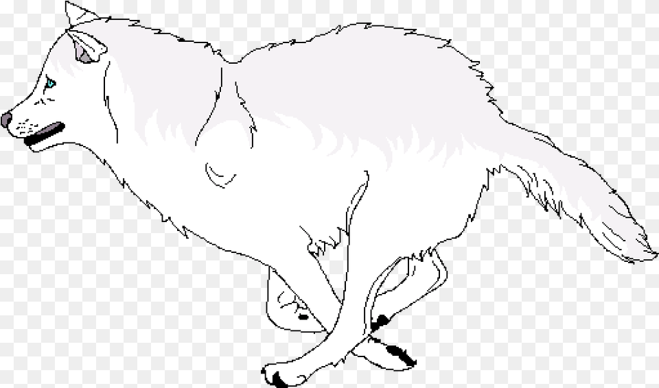 Transparent White Wolf Illustration, Animal, Canine, Dog, Mammal Free Png