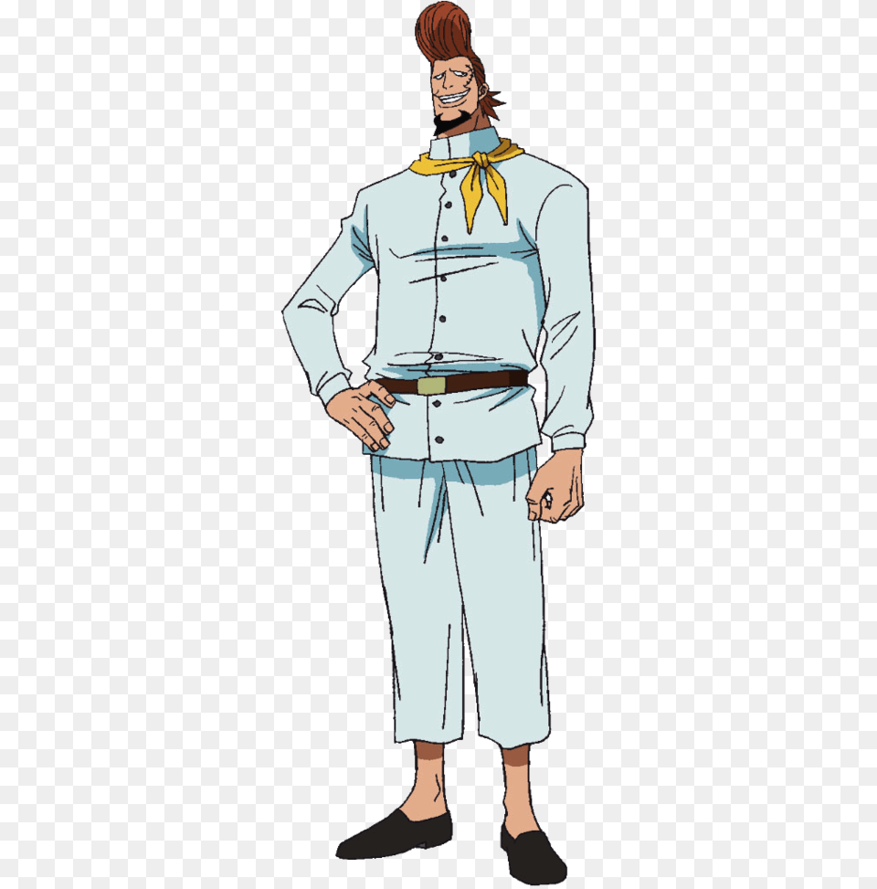 Transparent Whitebeard Thatch One Piece, Man, Adult, Male, Person Free Png