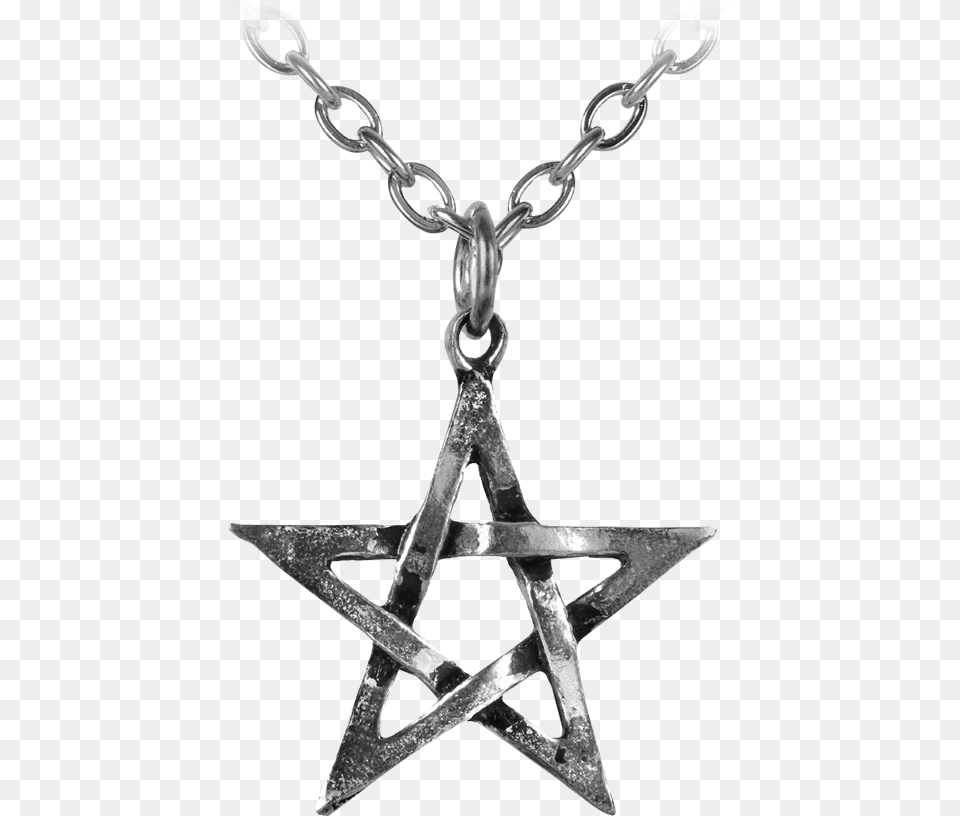 Wiccan Pentagram Necklace, Accessories, Jewelry, Pendant, Blade Free Transparent Png
