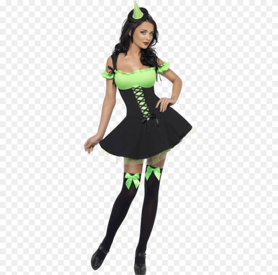 Wicked Witch Mujer Disfraces En Pareja, Clothing, Costume, Person, Adult Free Transparent Png