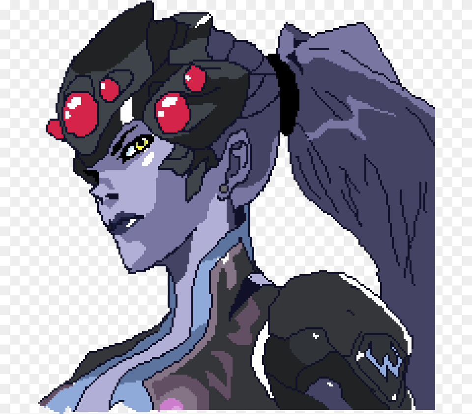 Transparent Widowmaker Cartoon, Person, Face, Head Free Png Download