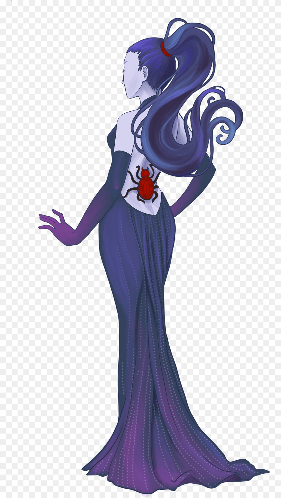 Transparent Widowmakerinspired By This Dresssombra Transparent Widowmaker, Clothing, Dress, Adult, Person Free Png Download
