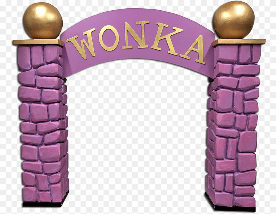 Transparent Willy Wonka Clipart Willy Wonka, Arch, Architecture, Purple Png Image