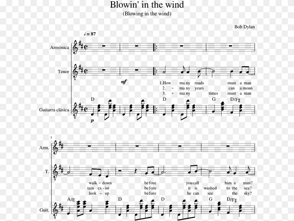 Wind Blowing Sheet Music, Gray Free Transparent Png