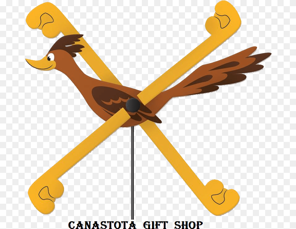 Transparent Wind Breeze Clipart Road Runner Wind Spinner, Animal, Aircraft, Airplane, Transportation Free Png Download