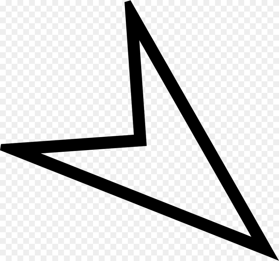 Transparent Wind Direction Icon, Triangle, Bow, Weapon Free Png