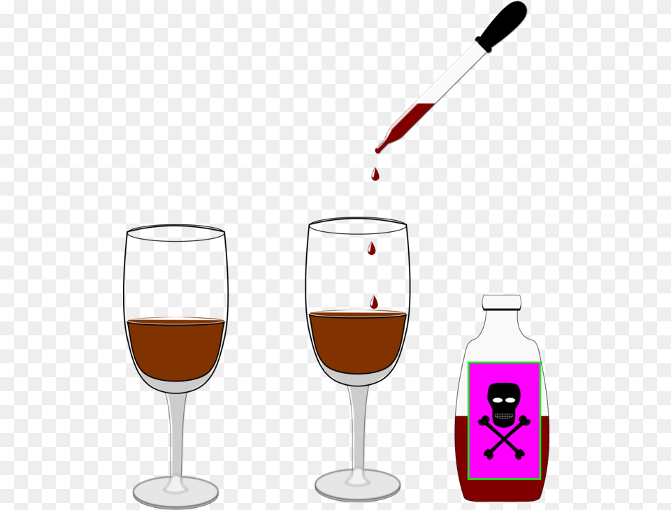 Transparent Wine Glass Icon Poison Wine Clipart, Beverage, Alcohol, Liquor, Wine Glass Free Png Download