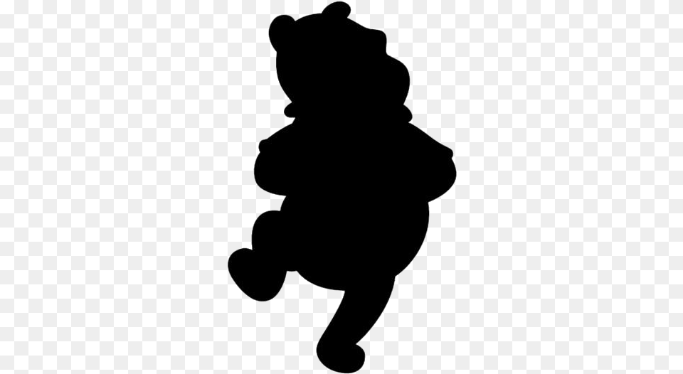 Transparent Winnie The Pooh Clipart Winnie The Pooh Illustration, Silhouette, Baby, Person Free Png