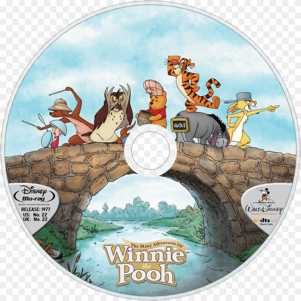 Transparent Winnie The Pooh Winnie The Pooh All Characters Together, Disk, Dvd, Baby, Person Png