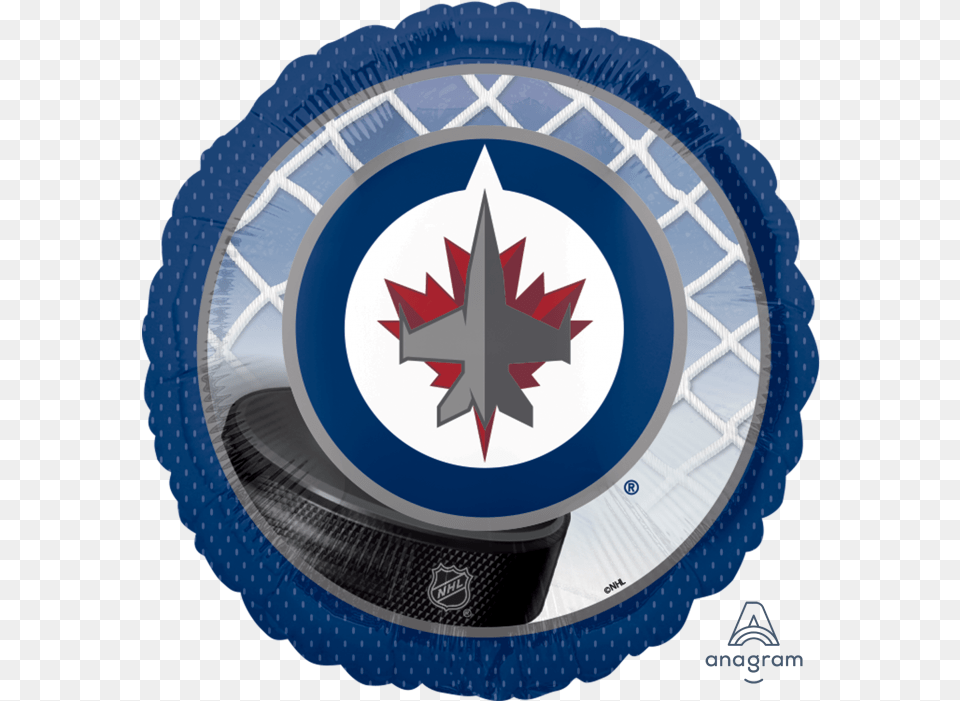 Transparent Winnipeg Jets Logo Winnipeg Jets Vs Edmonton Oilers, Emblem, Symbol Png Image