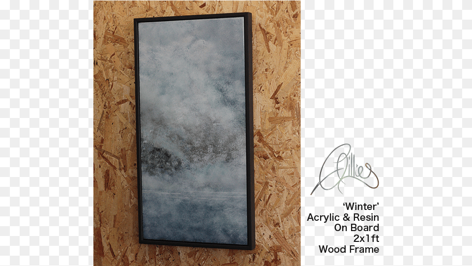 Winter Landscape Artists, Blackboard, Wood Free Transparent Png