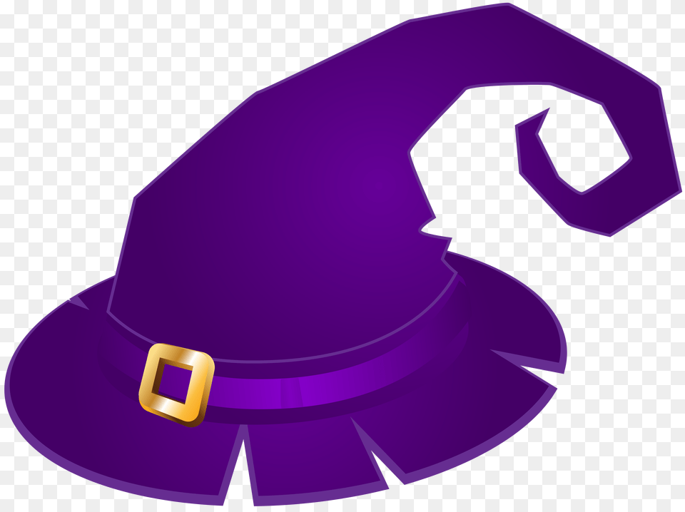 Transparent Witch Cliparts, Purple, Clothing, Hat, Long Sleeve Png