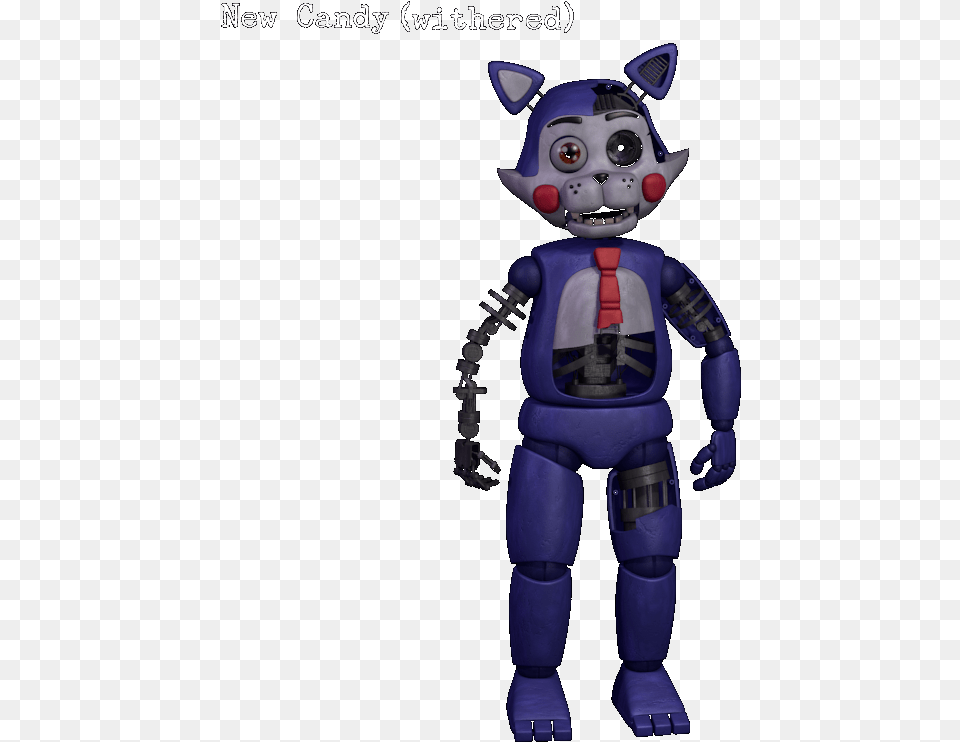 Transparent Wither Five Nights At Candy39s 2 Candy, Robot, Baby, Person Free Png