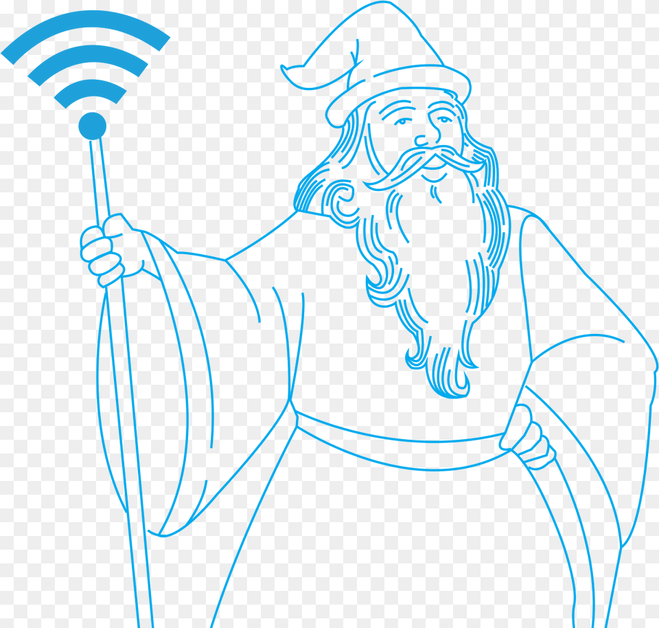 Transparent Wizard Beard Data Wizard, Clothing, Hat, Person, People Png Image
