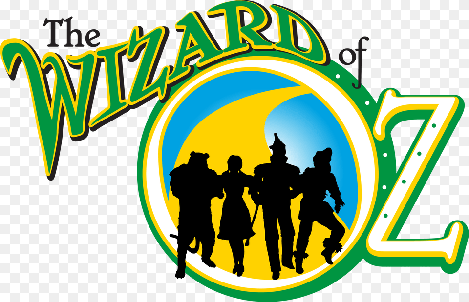 Wizard Of Oz Wizard Of Oz Graphic, Logo, Adult, Male, Man Free Transparent Png