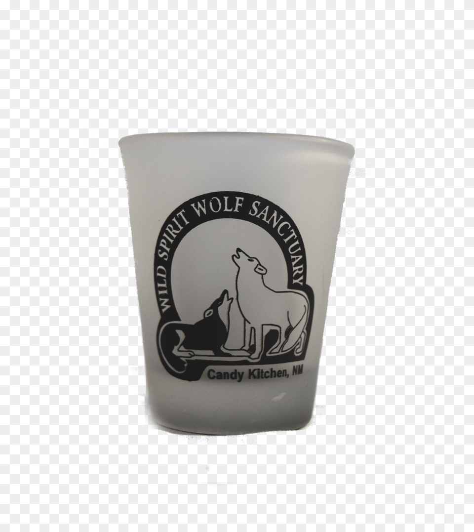 Wolf Ears Pint Glass, Cup, Alcohol, Beer, Beverage Free Transparent Png