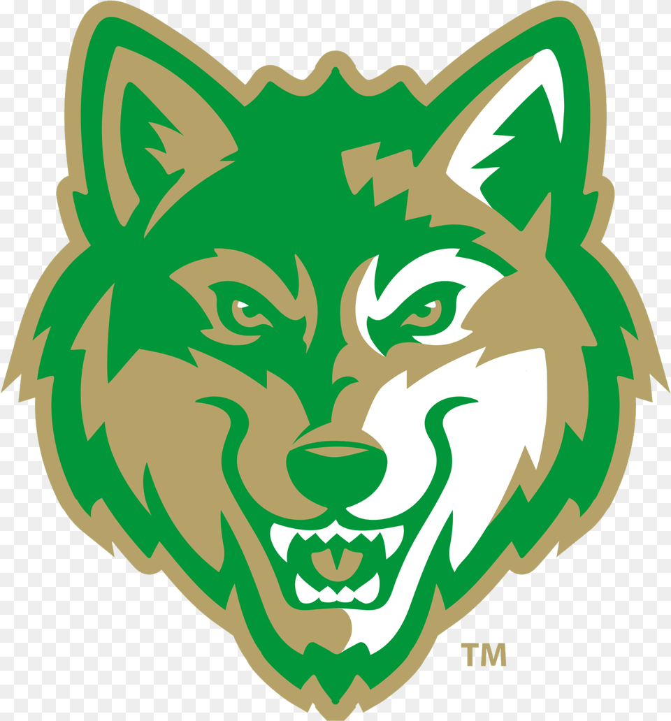 Transparent Wolf Mascot Logo Buford Wolves Logo, Animal, Mammal, Dynamite, Weapon Free Png