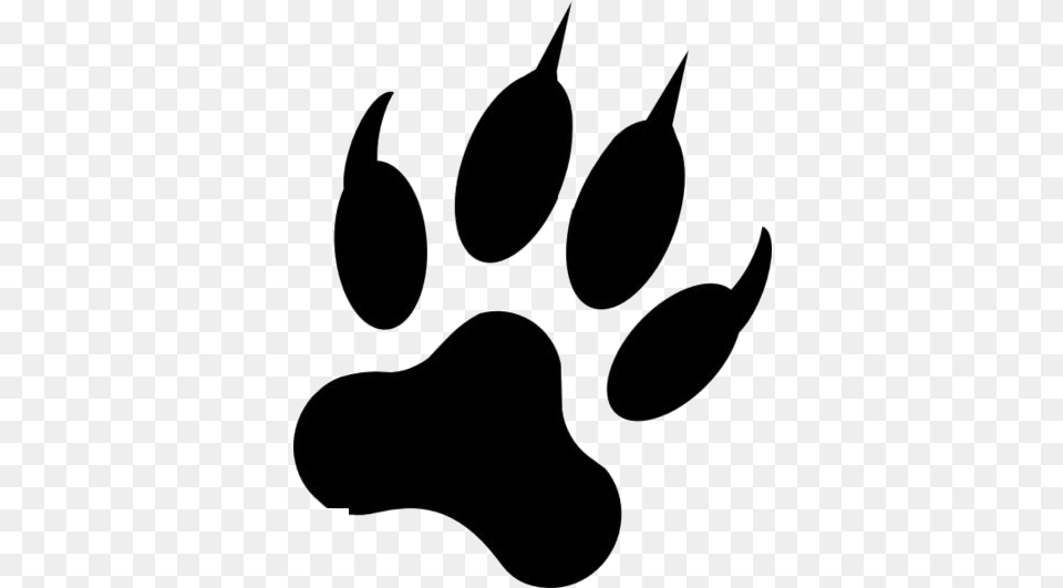 Wolf Paw Print Clipart Wolf Paw Print Wolf Paw Vector, Electronics, Hardware, Claw, Hook Free Transparent Png