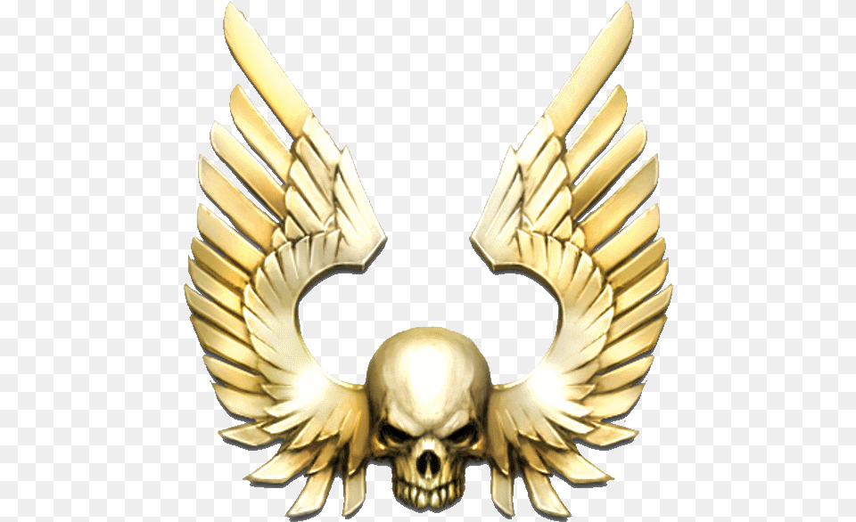 Wolf Skull Warhammer 40k Wolves Emblem, Gold, Symbol, Animal, Bird Free Transparent Png