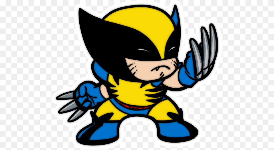 Transparent Wolverine Animal Cartoon Wolverine, Baby, Person, Face, Head Png
